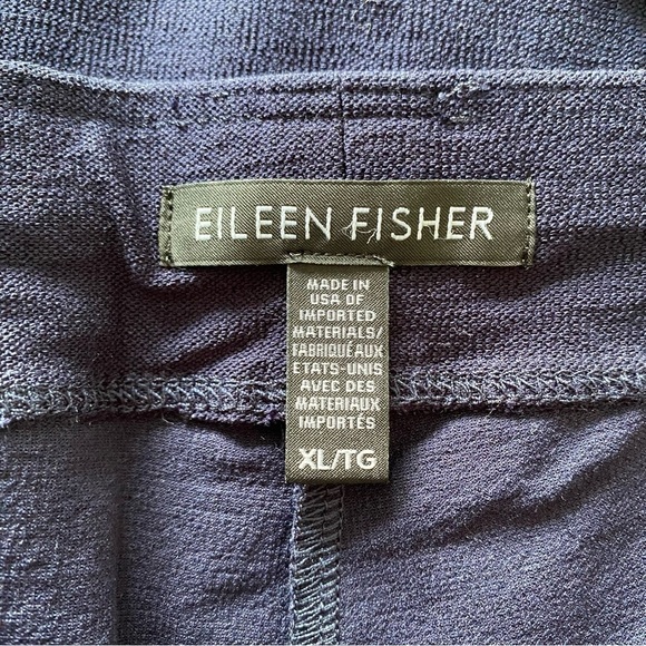 Eileen Fisher EETK Blue Stretch Crepe Slim Pants Women’s Size XL - Picture 7 of 8